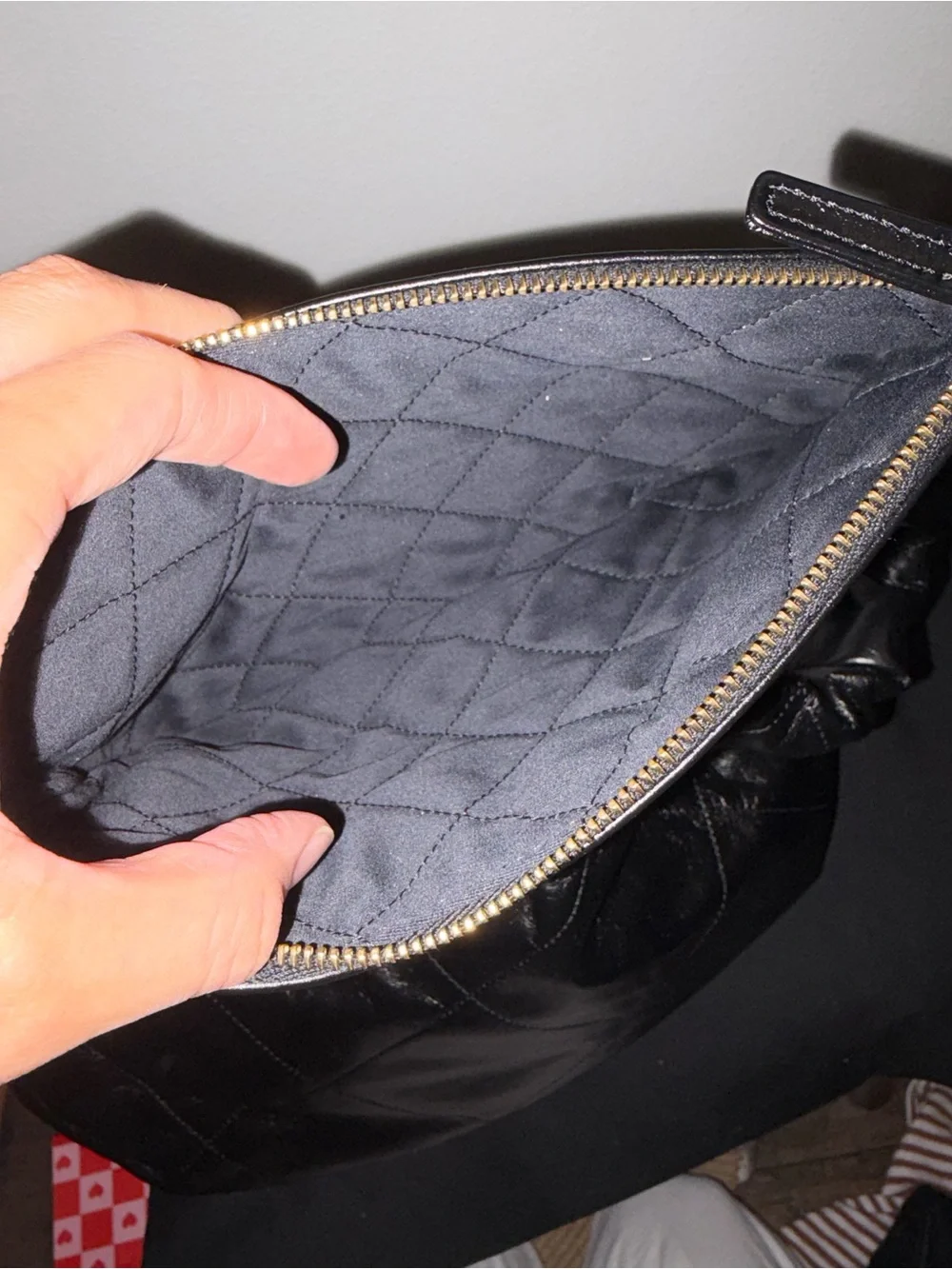CHANEL 22 Black Quilted Calfskin handbag